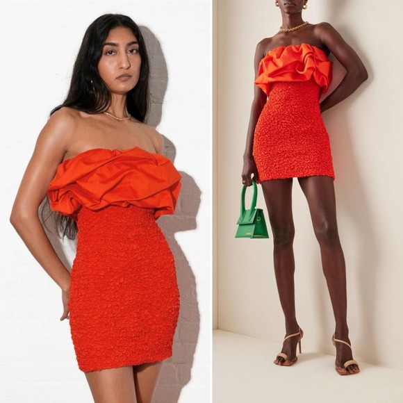 Mara Hoffman Dresses & Skirts - NWT Mara Hoffman Popcorn Mini Dress Strapless cotton bodycon Kenza XXS XX-Small